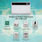 LG UW-Q18WWZA 1.5 Ton 5 Star Wi-Fi Inverter Window AC – Copper Coil, Convertible 4-in-1 Cooling, HD Filter,White