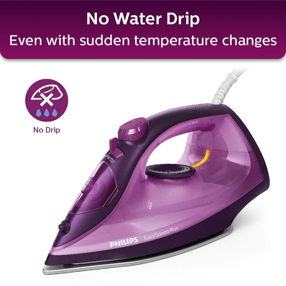 Philips EasySpeed Plus Steam Iron GC2147/30-2400W, Quick Heat