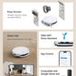 ECOVACS Deebot T50 Pro Omni | 15,000 Pa Suction Robot Vacuum &amp; Mop | AI Smart Mapping | Omni Self-Cleaning Station | Suraj Electronics