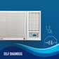 Lloyd GLW18C5XWSEA 1.5 Ton 5 Star Fixed Speed Window AC (Copper, White with Silver Deco Strip)