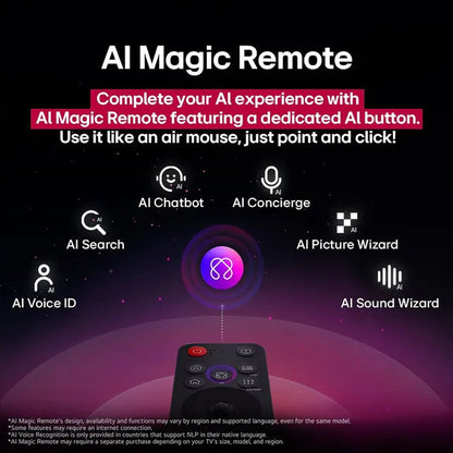 LG 43NANO83A6A NanoCell AI 109.22 cm (43 inch) 4K Ultra HD Smart WebOS TV with Dolby Atmos (2025 Model)