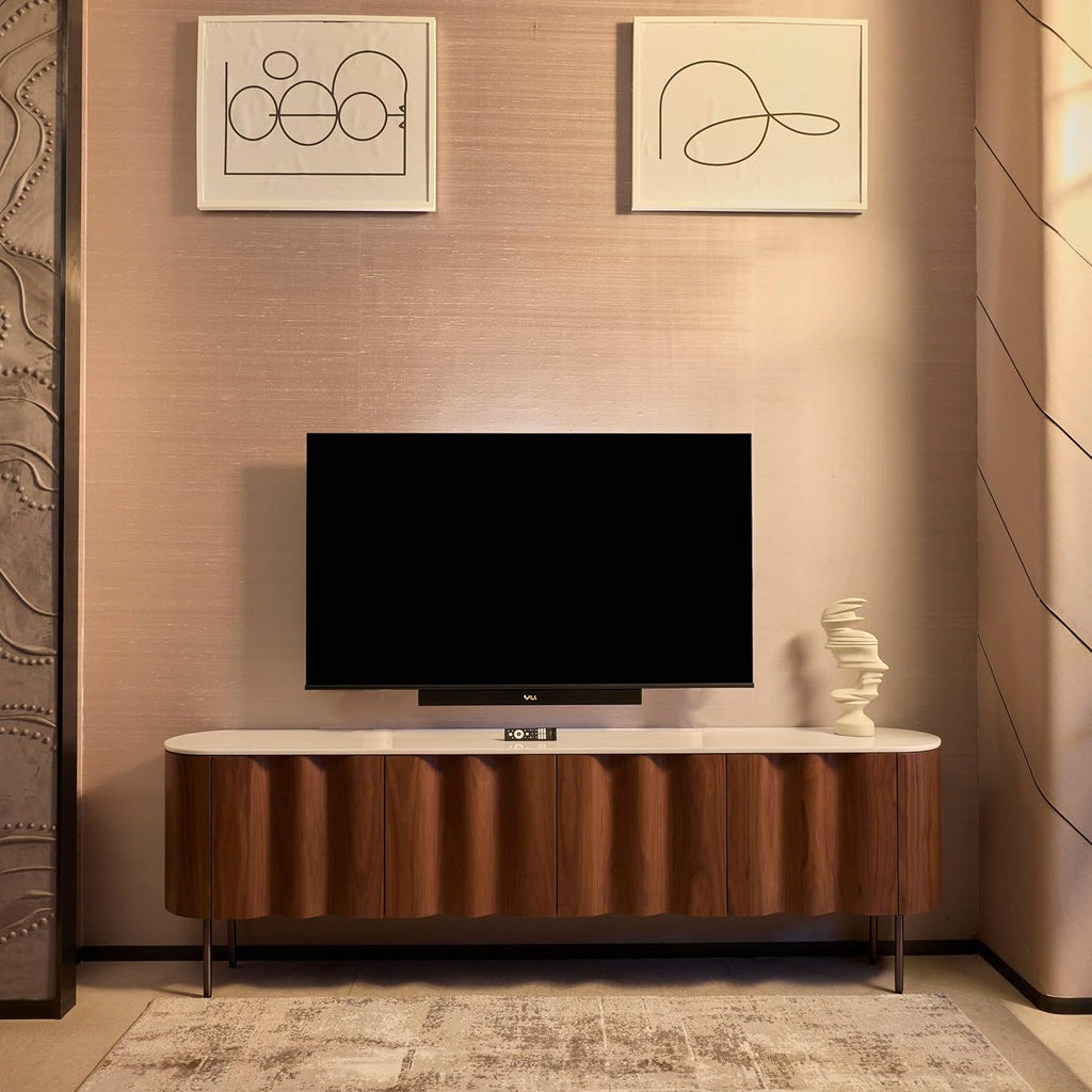 VU 55VIBE-DV – 3 Year Warranty 55 Inch 4K QLED Google TV (2025 Model) with Dolby Vision & Atmos, 88W Soundbar, HDMI 2.1, MEMC, AI Processor & Bezel-Less Design