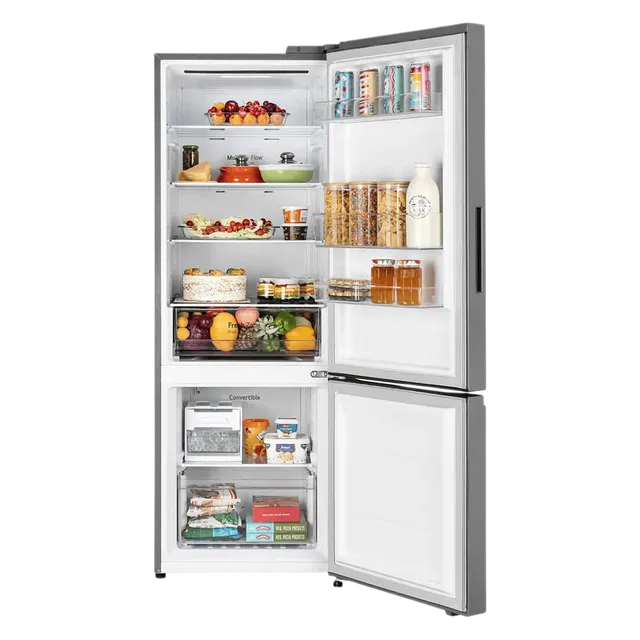 LG GL-B382CDSY 340 L 2 Star Inverter Frost Free Double Door Refrigerator with Door Cooling+ (Dazzle Steel)