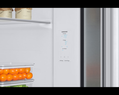 Samsung RS78CG8543SLHL 633L 5-in-1 Convertible Side-by-Side Refrigerator | Twin Cooling Plus | Wi-Fi Enabled | Non-Plumbing Dispenser | Digital Inverter | Real Stainless