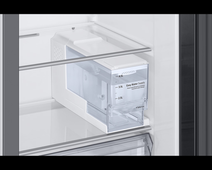 Samsung RS78CG8543B1 633L 5-in-1 Convertible Side-by-Side Refrigerator | Twin Cooling Plus | Wi-Fi | Digital Inverter | Non-Plumbing Dispenser | Black Caviar | 3 Star