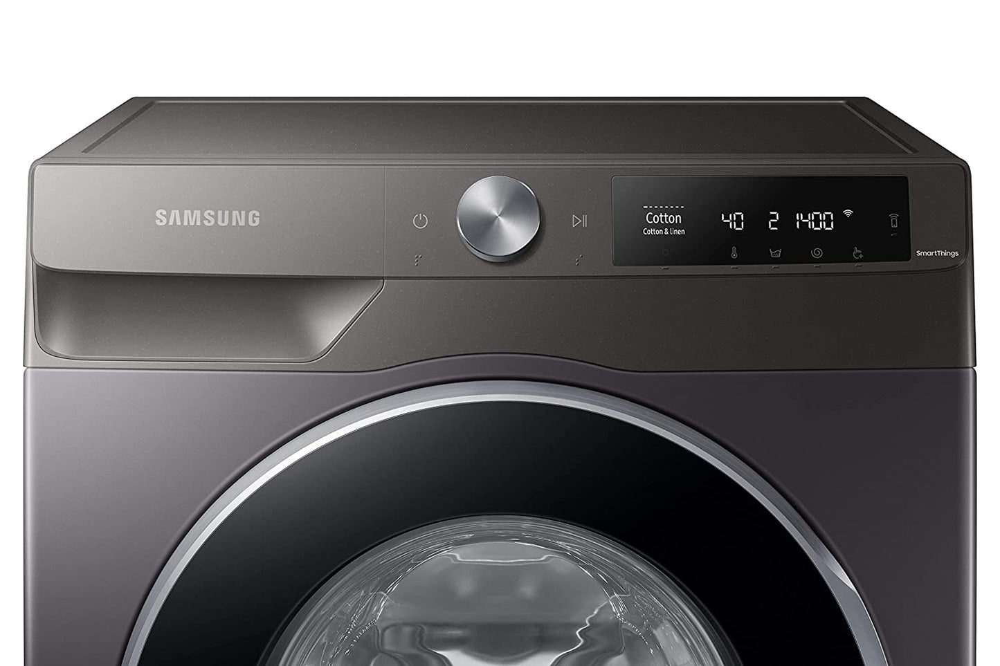 Samsung WW90T604DLN1/TL 9 Kg 5 Star AI Control Front Load Washing Machine | Wi-Fi Enabled | Eco Bubble | Hygiene Steam | Digital Inverter Motor | Inox | Open Box