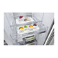 LG GL-X257ABS3 630L Side-by-Side Refrigerator, InstaView, Noble Steel, 3 Star