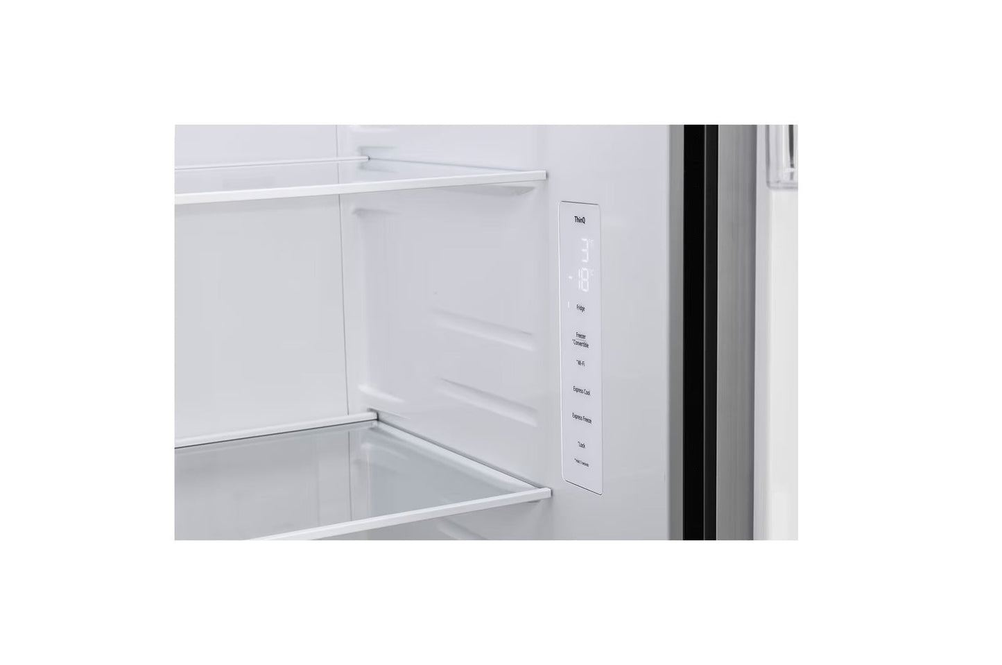 LG GL-B257EET3 650L Side-By-Side Refrigerator with Door Cooling+™, WiFi Convertible, Smart Diagnosis