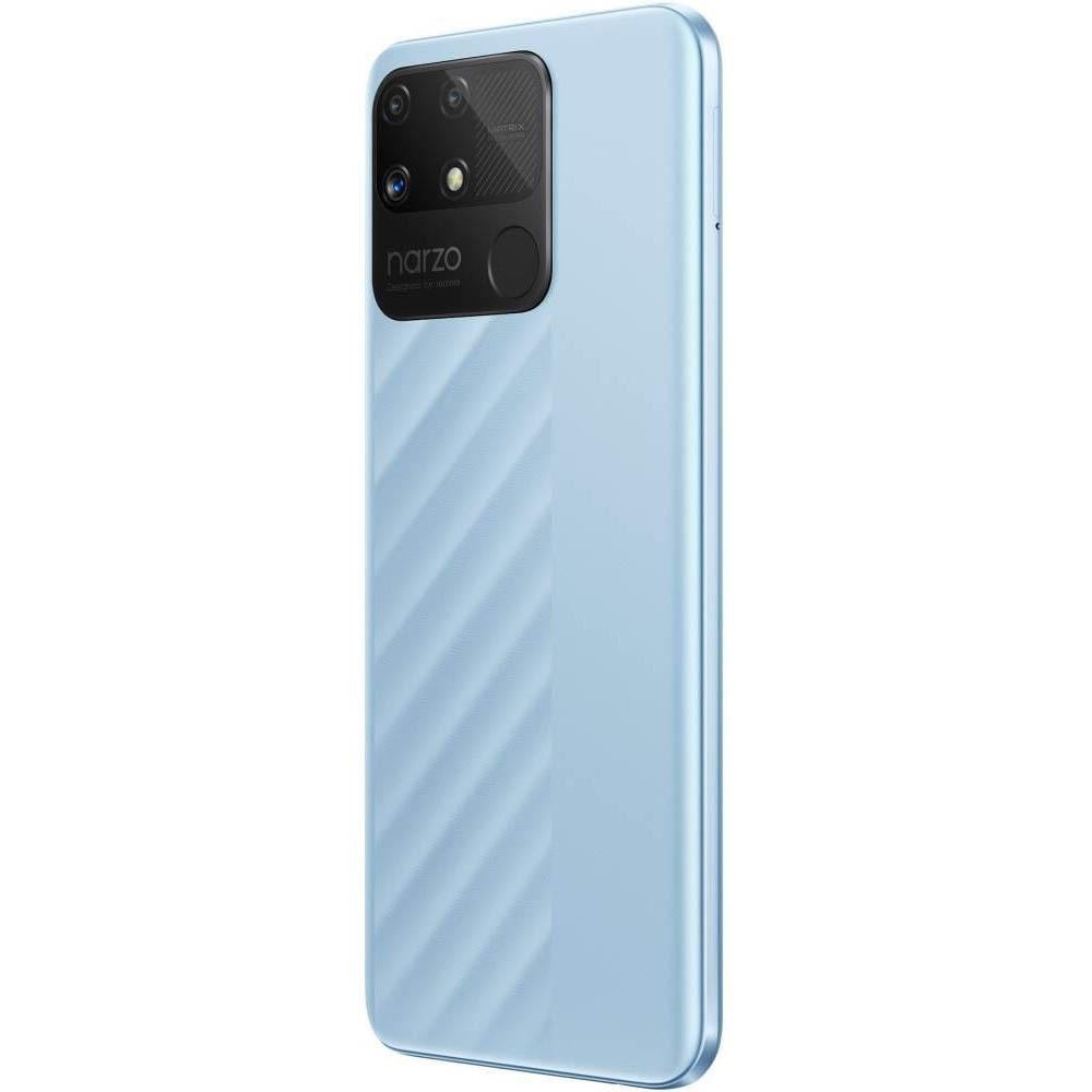 Realme Narzo 50A 128 GB, 4 GB RAM, Oxygen Blue, Mobile Phone