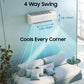 Samsung AR50F24D1XH 2 Ton 3 Star Inverter Smart Split AC | BESPOKE AI, Wi-Fi, 5-Step Convertible, 4-Way Swing, R32 Refrigerant | 2025 Model – Made in India