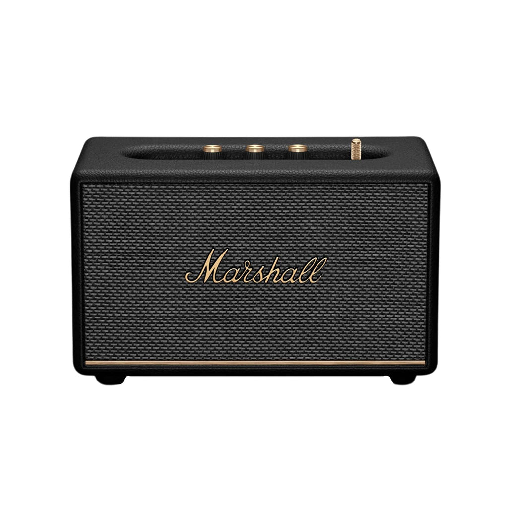 Marshall Acton III Bluetooth Speaker – Generation 3 with Wider Stereo Sound, Dynamic Loudness & Sustainable Design – Black