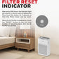 Honeywell Air Touch V2 Air Purifier | H13 HEPA & Activated Carbon | 4-Stage Filtration | Covers 388 Sq.Ft | Real-Time PM2.5 Display | Silent Operation | White