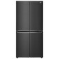 LG GC-B22FTQVB 530L, French Door Refrigerator with Smart Inverter Compressor, Multi Air Flow, Linear Cooling, Smart Diagnosis™ with Matte Black Finish