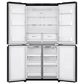 LG GC-B22FTQVB 530L, French Door Refrigerator with Smart Inverter Compressor, Multi Air Flow, Linear Cooling, Smart Diagnosis™ with Matte Black Finish
