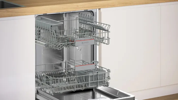 Bosch SMI4IKS00I Series 4 60 cm Semi-Integrated 14 Place Dishwasher | Home Connect | Suraj Electronics Delhi NCR