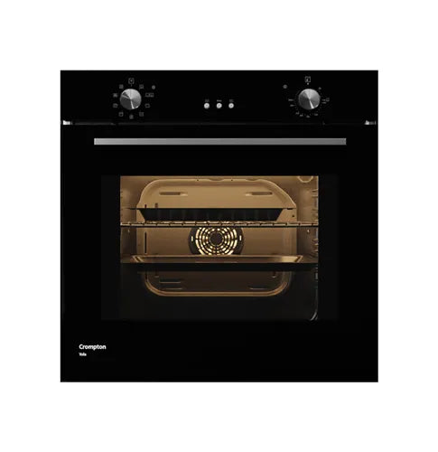 Crompton Voila BIO-VOCONPRO 78L Convection Oven – Midnight Black | 3D Heating, Steam Clean, Hot Air Shield