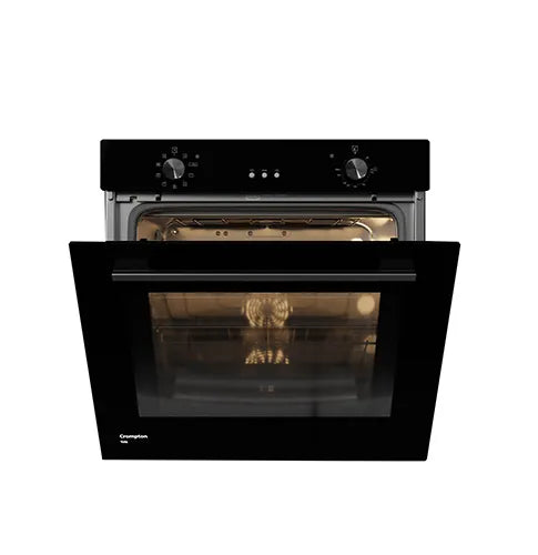 Crompton Voila BIO-VOCONPRO 78L Convection Oven – Midnight Black | 3D Heating, Steam Clean, Hot Air Shield