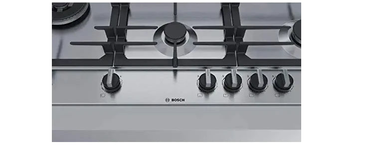 Bosch Built in Gas Hob Stainless Steel 5 Burner Silver PCS9A5C90I