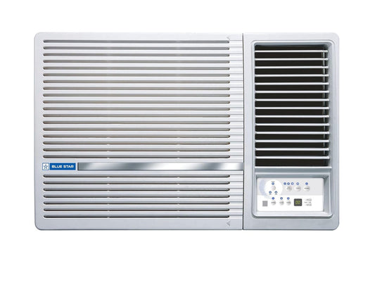 Blue Star WFE318L 1.5 Ton 3 Star Fixed Speed Window AC Turbo Cool, 100% Copper, Energy Efficient