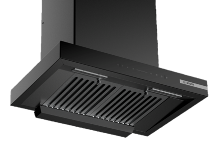 Bosch DWB68IJ60I 60CM Glass Kitchen Chimney | 1300 m³/h Suction | Touch &amp; Gesture Control | Auto Clean | Filterless Technology | Suraj Electronics Delhi NCR