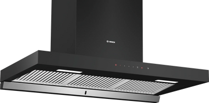 Bosch DWBA98H60I 90CM Auto Clean Kitchen Chimney with 950 CMH Suction, Filterless Design, Touch & Gesture Control (Black)