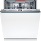 Bosch SMV6HMX01I 15 Place Setting Serie 6 Fully Integrated Built-in Dishwasher – IoT Enabled, SpeedPerfect+, AquaStop, 6 Wash Programs, 60 cm