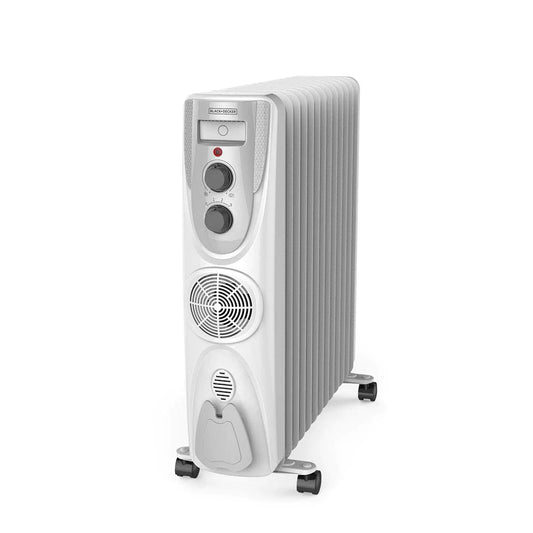 Black & Decker BXRA1302IN 13 Fin Oil Filled Room Heater (2800 watt) With PTC fan Heater