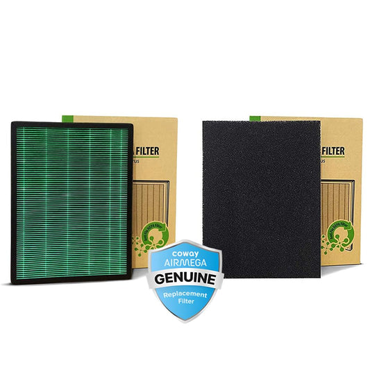 Coway Original AirMega 150  (AP 1019C ) Carbon & HEPA Filter Set for, 8500 Hrs (Approx. 1.5-2 yrs) Long Life | Traps Bad odor, VOCs & Kills Allergies, Virus, Germs, PM 0.01 with 99.999% efficiency – Suraj Electronics