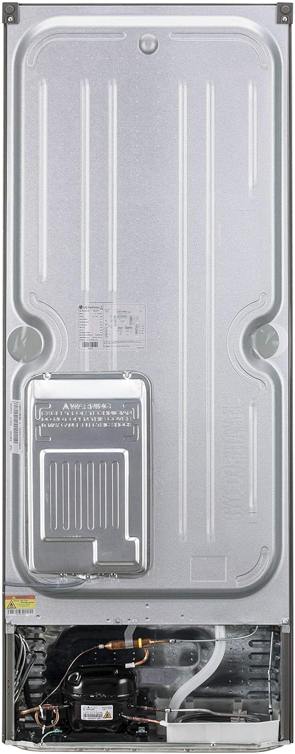 LG GL-C322KPZY 291 L 2 Star Inverter Frost-Free Double Door Refrigerator (Shiny Steel) | Smart Inverter Compressor, Jet Ice, Door Cooling+