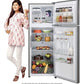 LG GL-C322KPZY 291 L 2 Star Inverter Frost-Free Double Door Refrigerator (Shiny Steel) | Smart Inverter Compressor, Jet Ice, Door Cooling+