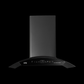 IFB 60 Cm 1200 m³/hr Auto-Clean Curved Glass Kitchen Chimney (EC1 -BS -HS-60BF, Feather Touch, Baffle Filter, Black Steel)