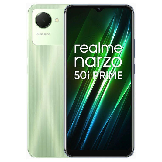 Realme Narzo 50i Prime 64 GB, 4 GB RAM, Mint Green, Mobile Phone