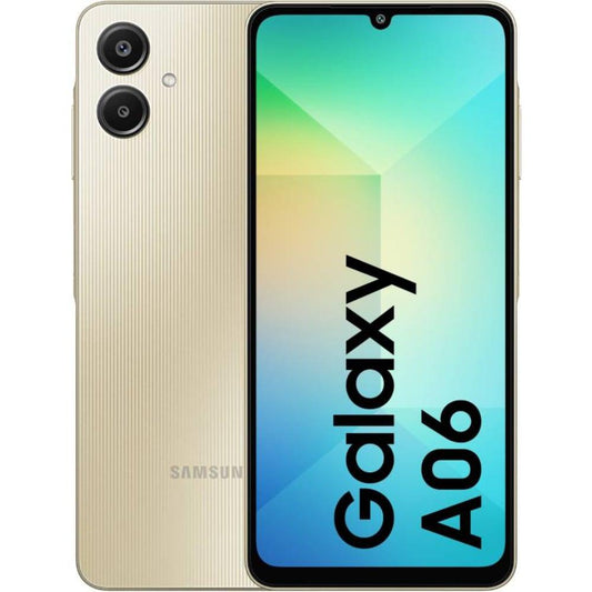 Samsung Galaxy A06 128 GB, 4 GB RAM, Gold, Mobile Phone