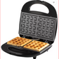 Russell Hobbs RST750WM 750W Waffle Maker | Non-Stick Plates, Cool-Touch Handle, LED Indicators, Overheat Protection | Compact Design | Black/Silver | 2-Year Warranty