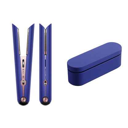 Dyson Corrale Hair Straightener, Vinca Blue and Rose gifting bundle