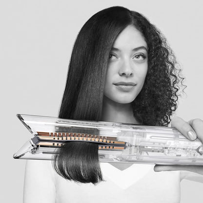 Dyson Corrale Hair Straightener, Vinca Blue and Rose gifting bundle