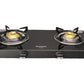 Crompton CKT-FPR652-MSB 2 Burner Gas Stove FlamePro | Wide Body Design | 1 Medium and 1 Small Brass Burners