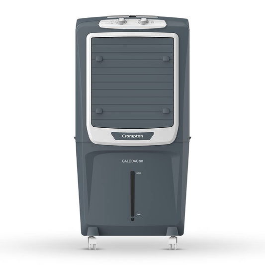Crompton Gale DAC 90 Desert Air Cooler | 90L Tank | 4000 CMH Air Delivery | Ice Chamber | Everlast Pump | Inverter Compatible | For Rooms up to 470 Sq. Ft