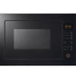 Crompton MWO-GACON25L-MBL 25L Convection Microwave Oven with 8 Auto Cook Menus, Stainless Steel Cavity, Electric Door & Touch Control (Black)