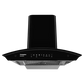 Crompton SensoSmart CHD-SSC60FLX-MBL 60cm Filterless Wall Mount Chimney with 1368 m³/hr Suction Power & 10-Year Motor Warranty (Black)