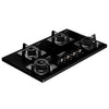 Crompton SuperSlim TAB-SUHB784-MBL 78 cm 4-Burner Hob | Half Brass Burners | Auto Ignition | Toughened Glass | Suraj Electronics Delhi NCR