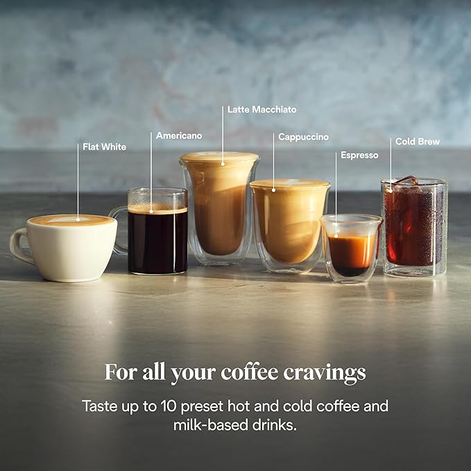 DeLonghi La Specialista Touch EC9455.M Cold Brew Coffee Machine , Barista Style Espresso Coffee Machine with Built-in Grinder, 9 Recipes, Intuitive Touch Control, Automatic or Manual Milk Frother