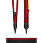 Dyson Airstrait Hair Straightener Red Velvet & Gold | Wet-to-Dry Styling, No Heat Damage, Intelligent Airflow, LCD Display