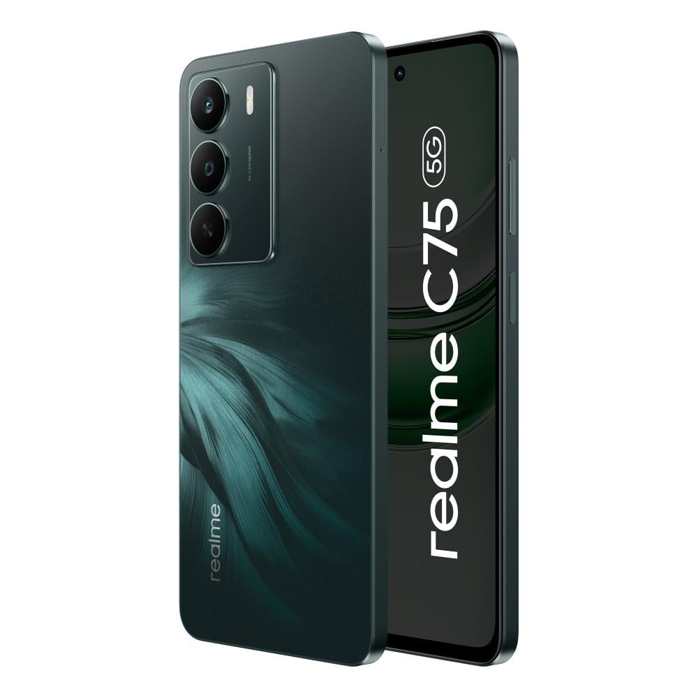 Realme C75 5G 128 GB, 4 GB RAM, Black, Mobile Phone