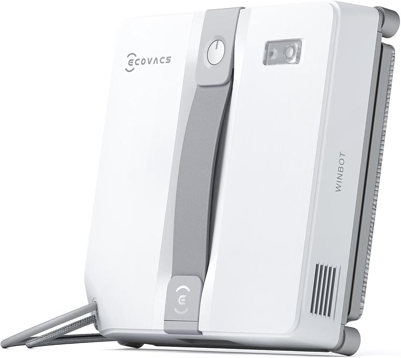 ECOVACS WINBOT MINI Window Cleaning Robot | Dual Ultrasonic Spray | 9-Stage Protection | Smart Path Planning | Suraj Electronics Delhi NCR