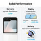 Samsung Galaxy Z Flip7 FE 5G 128 GB, 8 GB RAM, White, Mobile Phone