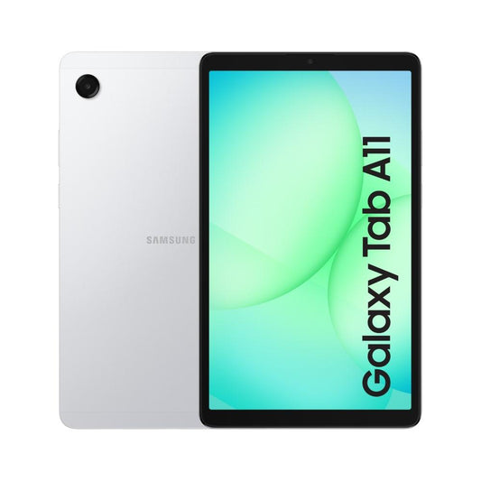 Samsung Tablet A11 22.09 cm (8.7 Inch) Wi-Fi + LTE Tablet, 4 GB RAM, 64 GB, Silver, SM-X135GZSAINS