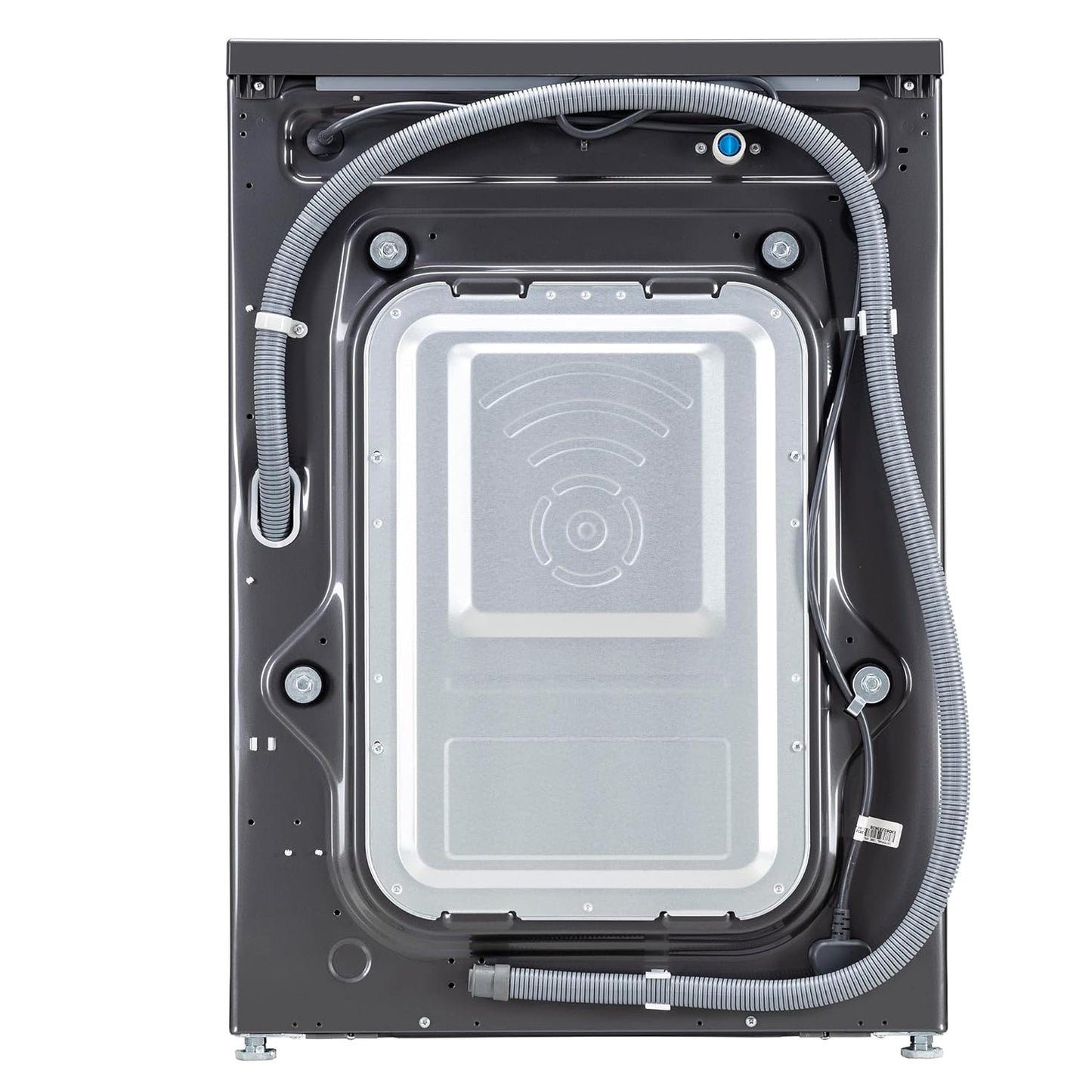 LG 8 Kg Front Load Washing Machine FHP1208Z5M | AI DD Technology | Steam for Hygiene | Inverter Motor | Wi-Fi Enabled | Middle Black
