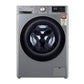 LG FHP1208Z5P 8.0 Kg Front Load Washing Machine with AI Direct Drive™ Technology , Color: Platinum Sliver