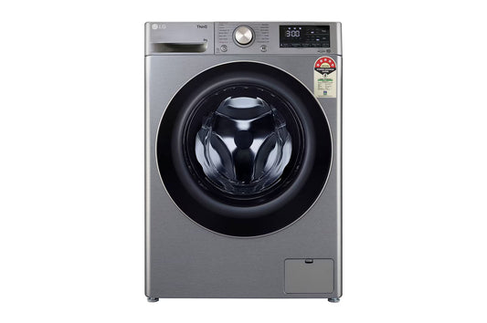 LG FHP1208Z5P 8.0 Kg Front Load Washing Machine with AI Direct Drive™ Technology , Color: Platinum Sliver